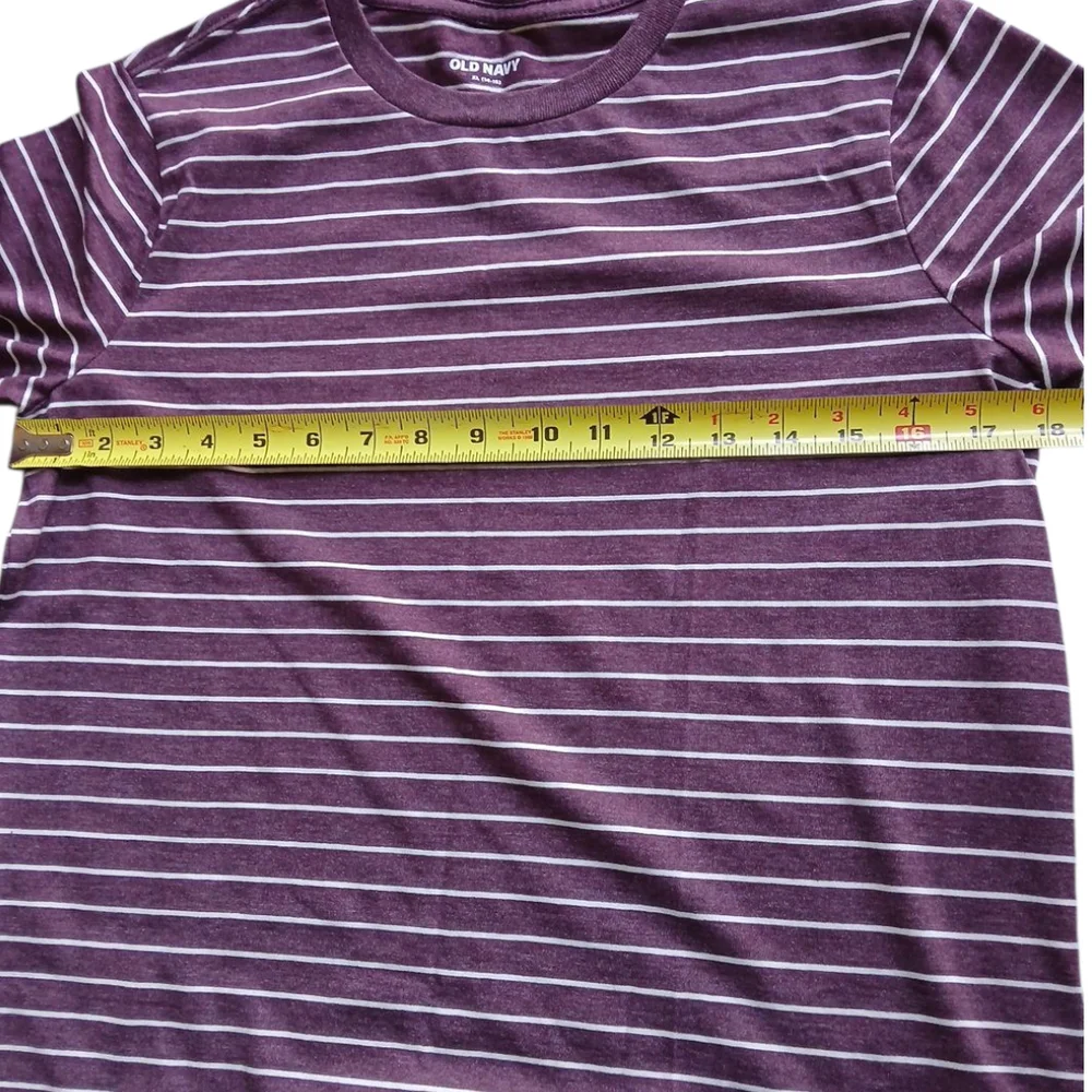 Old‎ Navy Kids Striped Purple Long Sleeve Shirt